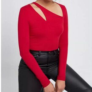 Marcella NYC Briar Long Sleeve Top in Black